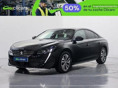 Usado Peugeot 508 Allure 130 CV (95 kW) 2022 Negro Berlina