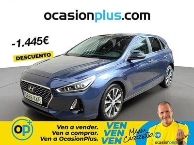 Brugt Hyundai i30 Style 140 HK (102 kW) 2018 Blå