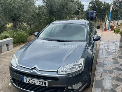 Usado Citroën C5 Exclusive 138 HP (101 kW) 2008 Azul Sedan