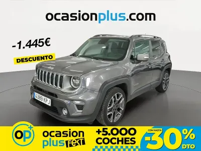 Usado Jeep Renegade Limited 120 CV (88 kW) 2018 Gris SUV