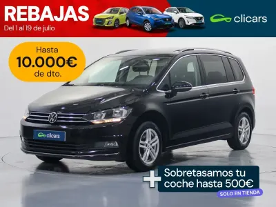 Usado VW Touran Sport 150 CV (110 kW) 2022 Azul Monovolumen