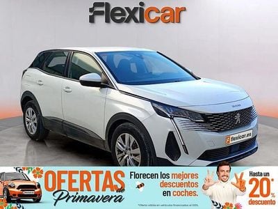 Usado Peugeot 3008 Active 130 CV (95 kW) 2021 Blanco SUV