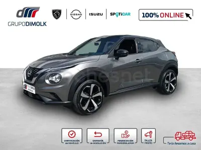 Usado Nissan Juke Tekna 114 CV (83 kW) 2023 Gris / plata SUV