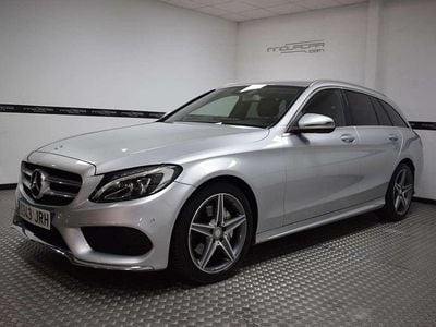 Usado Mercedes C220 170 CV (125 kW) 2016 Gris Familiar