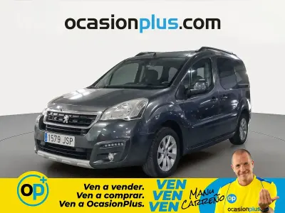 Usado Peugeot Partner Outdoor 100 CV (73 kW) 2016 Gris