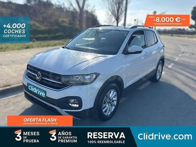 Usado VW T-Cross Advance 95 CV (69 kW) 2021 Blanco SUV
