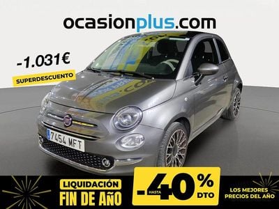 Gris / plata Usado 2023 Fiat 500 Dolcevita Berlina | 10.600 € (Precio justo)