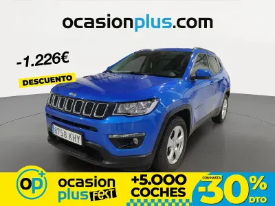 Begagnad Jeep Compass Longitude 140 HK (102 kW) 2018 Blå SUV