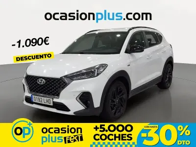 Usado Hyundai Tucson N Line 136 CV (100 kW) 2020 Blanco SUV