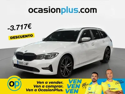 Usado BMW 318 150 CV (110 kW) 2021 Blanco Familiar