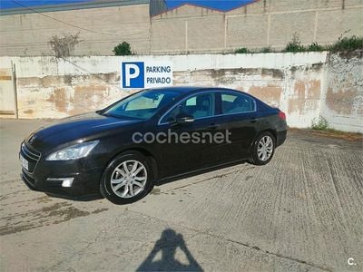 Usado Peugeot 508 Allure 140 CV (102 kW) 2013 Negro Berlina