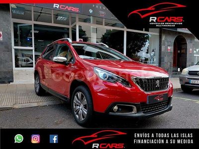 Rojo Usado 2018 Peugeot 2008 Allure SUV | 10.990 € (Precio justo)