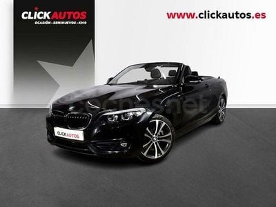 Usado BMW 220 184 CV (135 kW) 2021 Negro Descapotable