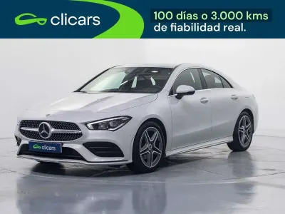 Usado Mercedes CLA180 136 CV (100 kW) 2020 Blanco Coupe