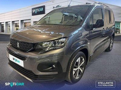 Usado Peugeot Rifter GT 131 CV (96 kW) 2022 Gris Monovolumen
