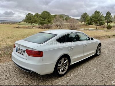 Usado Audi A5 Sportback S-Line 245 CV (180 kW) 2013 Blanco Utilitario