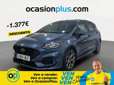 Usado Ford Fiesta ST-Line 125 CV (91 kW) 2023 Azul Utilitario