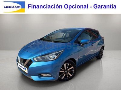 Usado Nissan Micra N-Connecta 90 CV (66 kW) 2018 Azul Utilitario