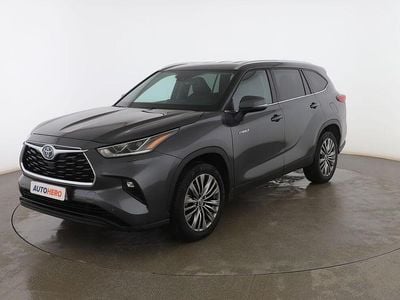 Gris Usado 2021 Toyota Highlander Advance SUV | 42.099 € (Buen precio)