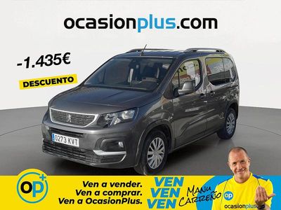Usado Peugeot Rifter Active 110 CV (80 kW) 2019 Gris Monovolumen