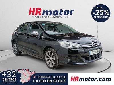 Usado Citroën C4 Feel 120 CV (88 kW) 2015 Negro Berlina