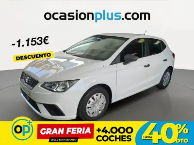 Usado Seat Ibiza Reference 95 CV (69 kW) 2019 Blanco Utilitario