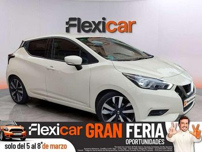 Usado Nissan Micra Acenta 117 CV (86 kW) 2019 Beige Utilitario