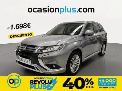 Usado Mitsubishi Outlander P-HEV Motion 224 CV (164 kW) 2019 Gris SUV