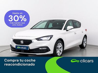 Usado Seat Leon Style 115 CV (84 kW) 2022 Blanco Berlina