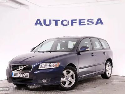 Usado Volvo V50 Momentum 150 CV (110 kW) 2012 Azul Familiar