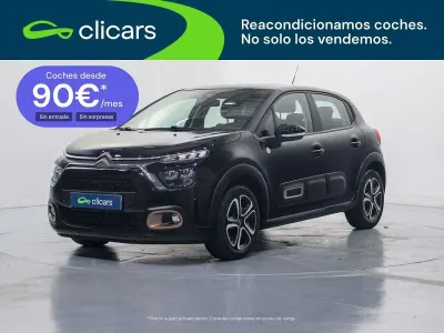 Usado Citroën C3 PureTech 82 CV (60 kW) 2023 Negro Utilitario