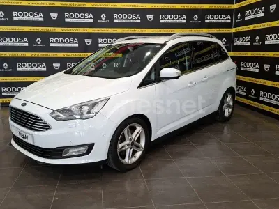 Usado Ford Grand C-Max Titanium 125 CV (91 kW) 2017 Blanco Monovolumen