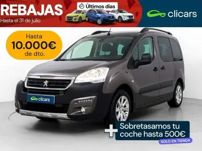 Usado Peugeot TePee Outdoor 99 CV (72 kW) 2017 Gris Van