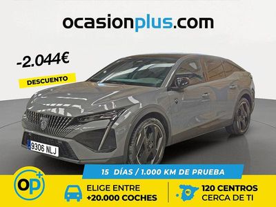 Usado Peugeot 408 GT 225 CV (165 kW) 2024 Gris SUV