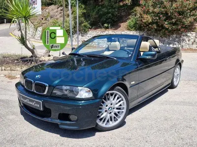 Usado BMW 330 Cabriolet Shadowline 231 CV (169 kW) 2002 Verde Descapotable