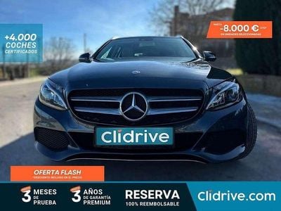 Usado Mercedes C220 Avantgarde 170 CV (125 kW) 2014 Gris Familiar