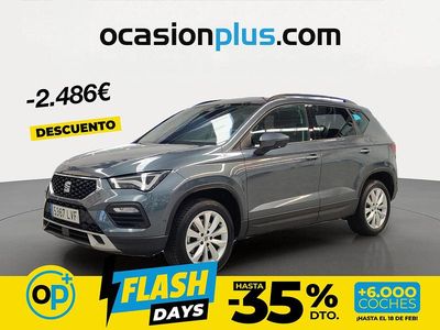 Usado Seat Ateca Style 150 CV (110 kW) 2021 Gris SUV