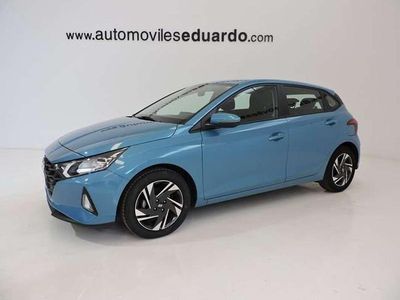 Usado Hyundai i20 84 CV (61 kW) 2022 Azul Utilitario