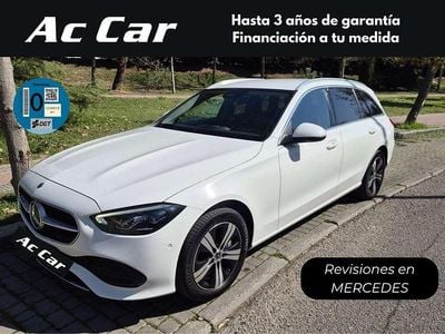Usado Mercedes C300e 313 CV (230 kW) 2022 Blanco Familiar