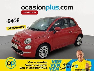 Begagnad Fiat 500 Dolcevita 70 HK (51 kW) 2021 Röd Halvkombi