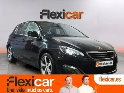 Usado Peugeot 308 Allure 130 CV (95 kW) 2017 Negro