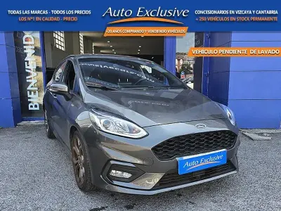 Usado Ford Fiesta ST-Line 95 CV (69 kW) 2021 Gris / plata Utilitario