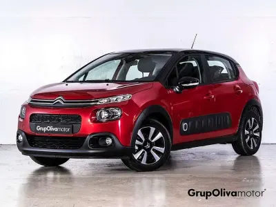 Usado Citroën C3 Feel 82 CV (60 kW) 2020 Rojo Utilitario