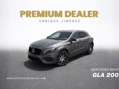Usado Mercedes GLA220 AMG line 177 CV (130 kW) 2016 Gris / plata SUV