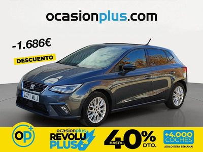 Usado Seat Ibiza FR 110 CV (80 kW) 2023 Gris Berlina