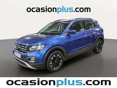 Usado VW T-Cross Advance 110 CV (80 kW) 2022 Azul SUV