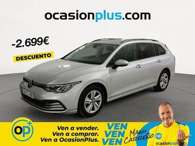 Usado VW Golf VIII Life 110 HP (80 kW) 2021 Cinzento Carrinha