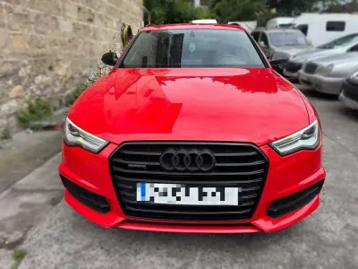 Usado Audi A6 Comfort 326 CV (239 kW) 2016 Gris Familiar