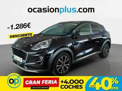 Usado Ford Puma Titanium 125 CV (91 kW) 2022 Negro SUV