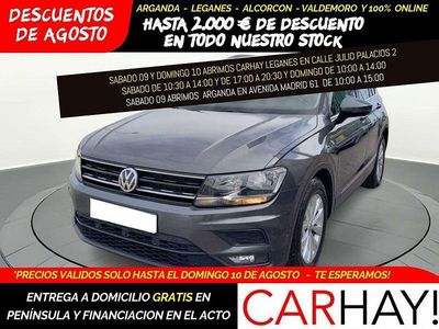 Usado VW Tiguan Comfortline 126 CV (92 kW) 2018 Gris SUV